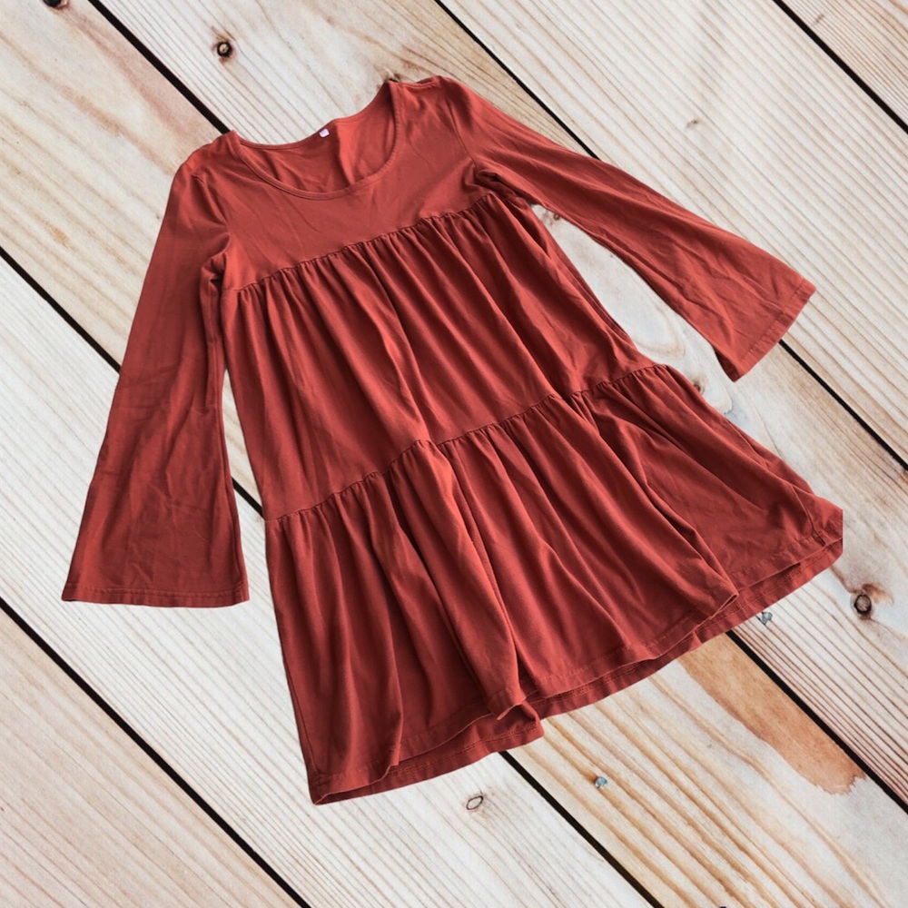 💕6 listings/$12💕 Women XS burnt orange boho dress